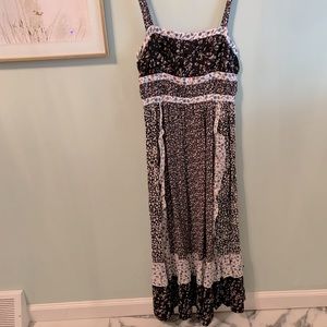 Free People Floral Midi Dress